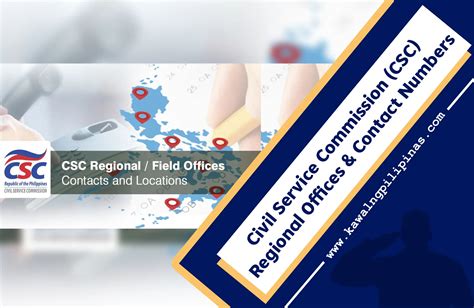 Civil Service Commission (CSC) Regional Offices & Contact .